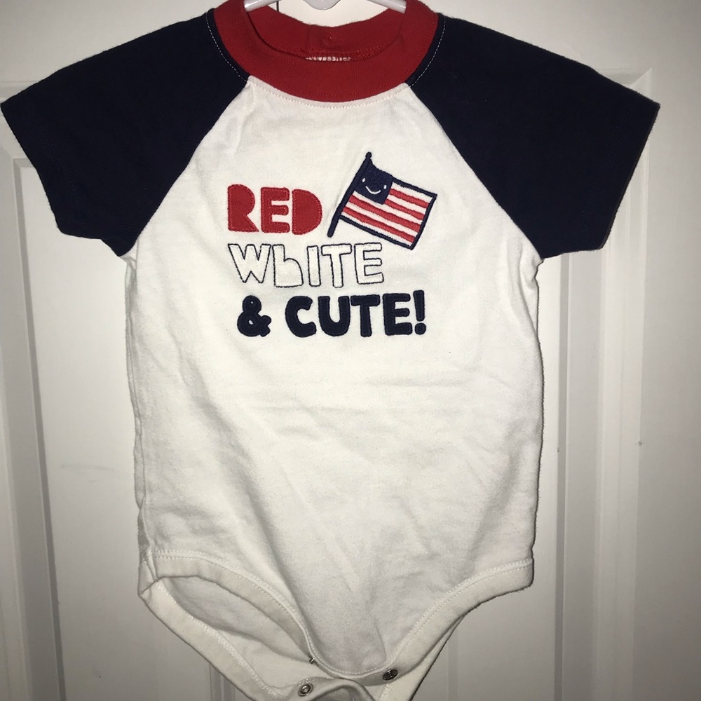 Gymboree July 4th shirt